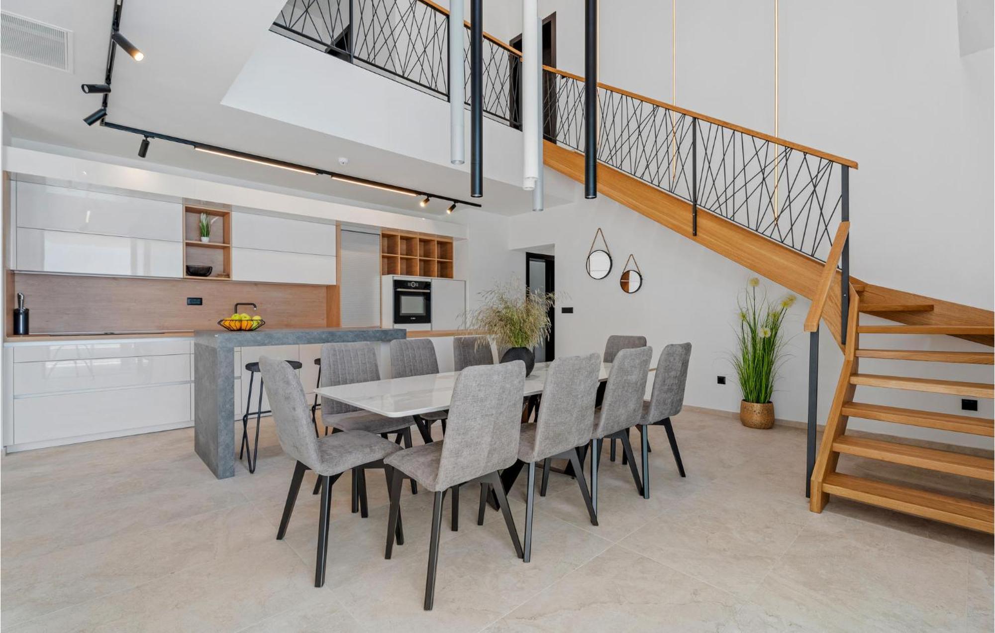 Beautiful Home In Omis With Kitchen Exterior photo